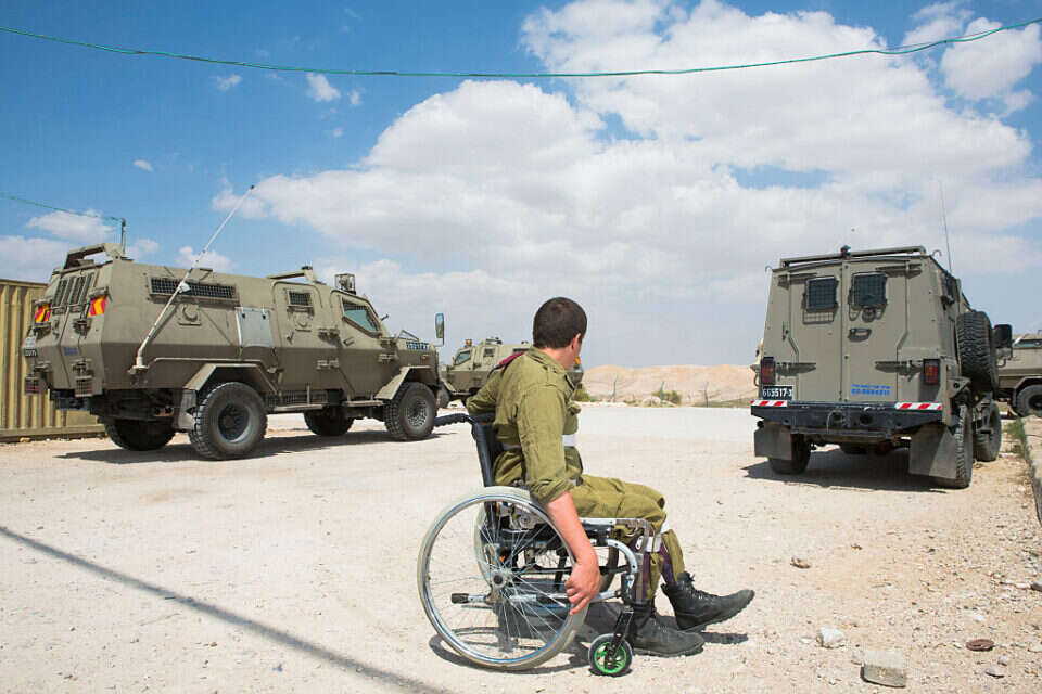 "להשמיע את זעקת הנכים", אילוסטרציה , יהושע יוסף