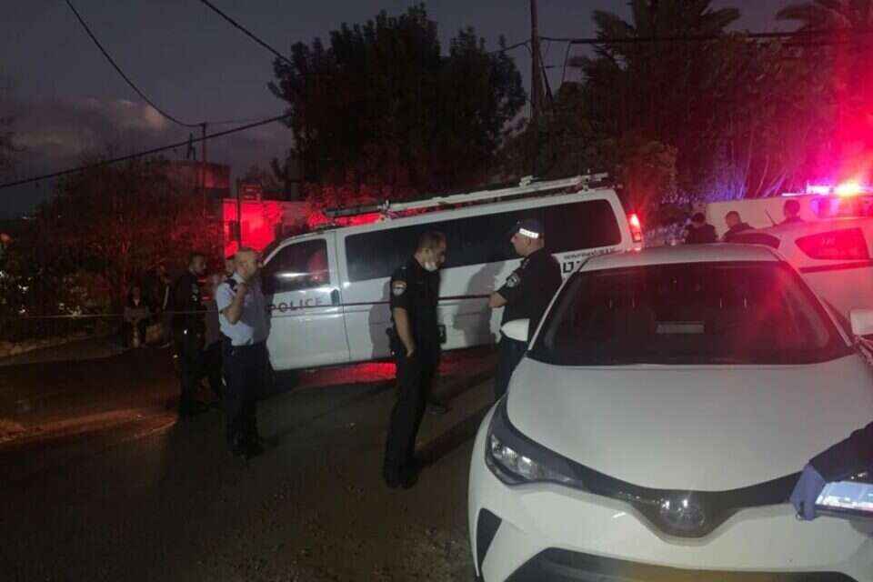 זירת רצח של צעיר בן 25 באום אל-פחם , דוברות המשטרה