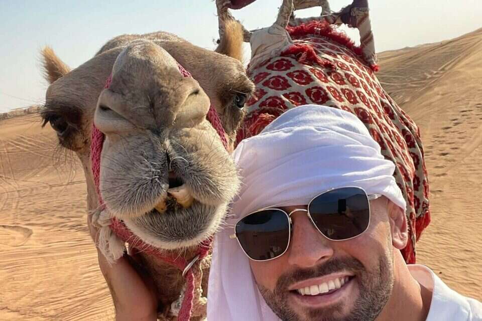 פיטר פלצ'יק בפעולה בדובאי. מי פה התרגש יותר? , סיוון פרג׳