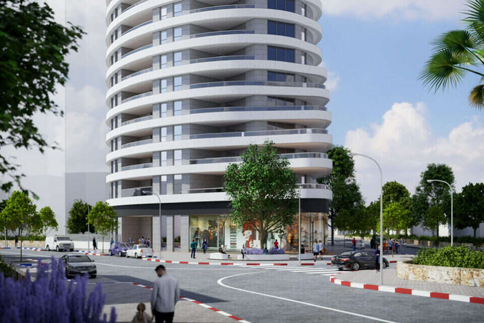 התוכנית במתחם הרא"ה ברמת גן , הדמיה: משרד מוססקו אדריכלים
