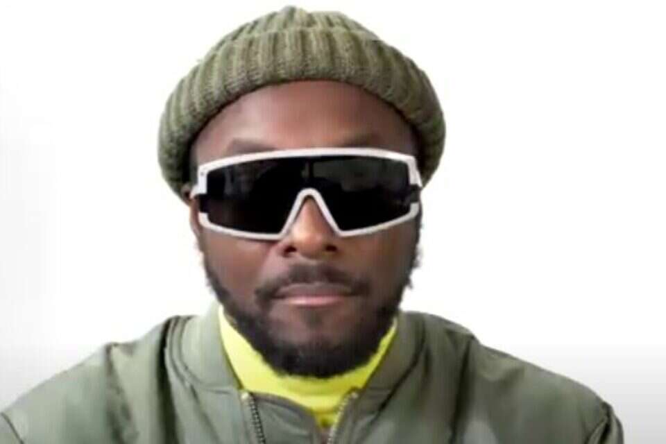 Watch The lead singer of the Black Eyed Peas in a videotaped message