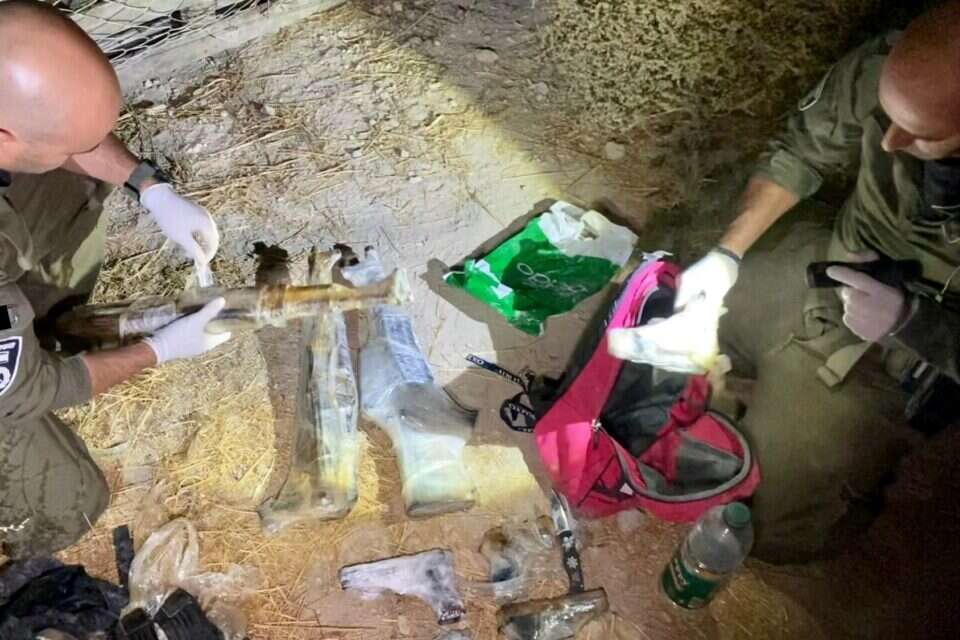 האמל"ח שנתפס בגבול ירדן , דוברות המשטרה