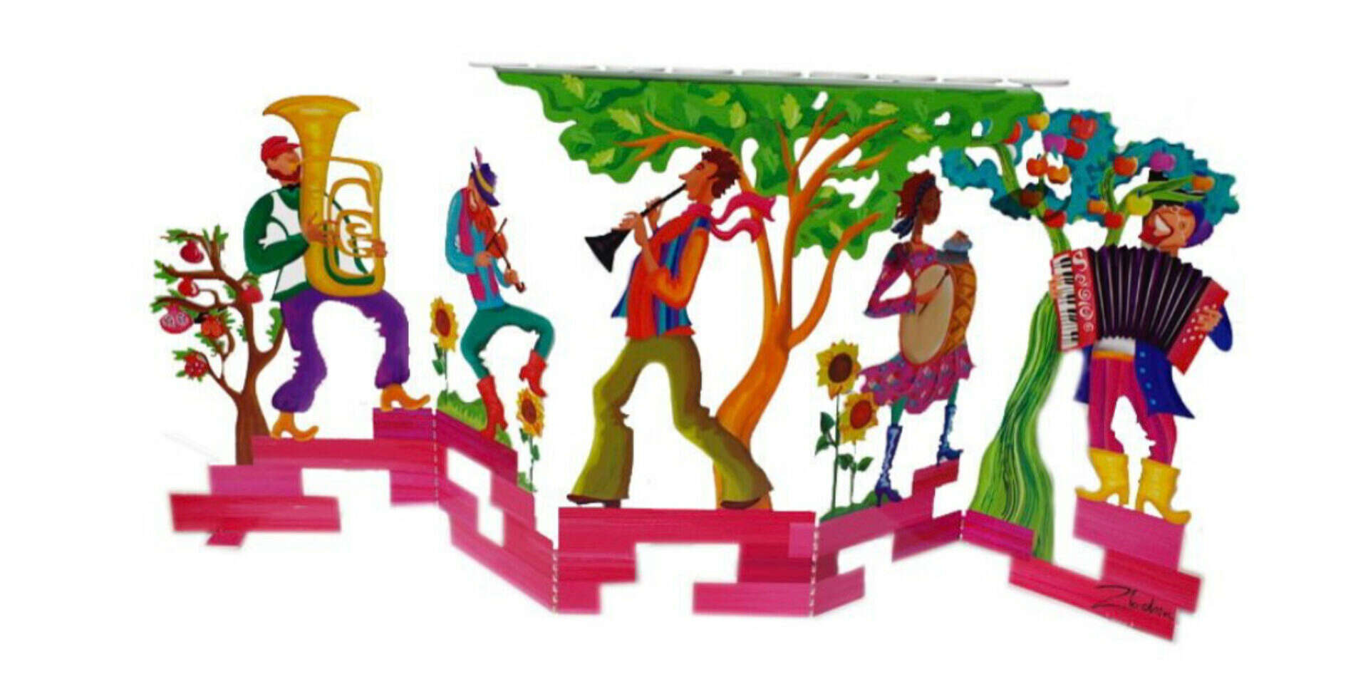 ריקוד התזמורת, Joy Art Gallery , אריק שם טוב