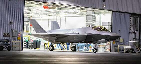 אחד ממטוסי ה-F35 החדשים // צילום: לוקהיד מרטין