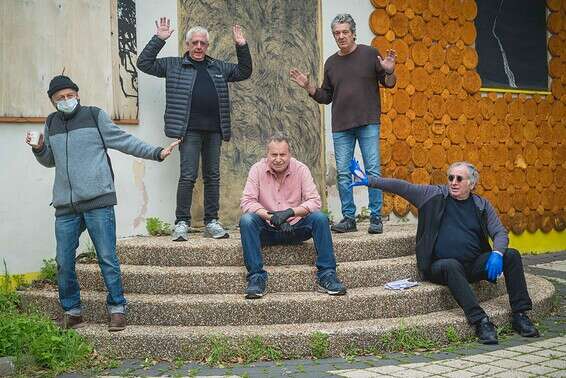 "אני לא יודע מה הייתי עושה עם הקאמבק לא היה קורה". חמישיית "זהו זה"// צילום: אילן ספירא