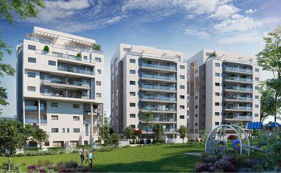 כך ייראה הבניין החדש בפרויקט של קרדן נדל"ן ברמת גן // הדמיה : קרדן נדל"ן / יח"צ