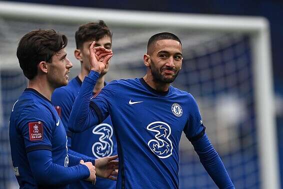 זייש חוגג חצי גמר עבור צ'לסי // צילום: אי.פי