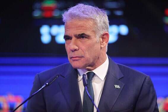 ח"כ יאיר לפיד בערב הבחירות, בשבוע שעבר // צילום: גדעון מרקוביץ'