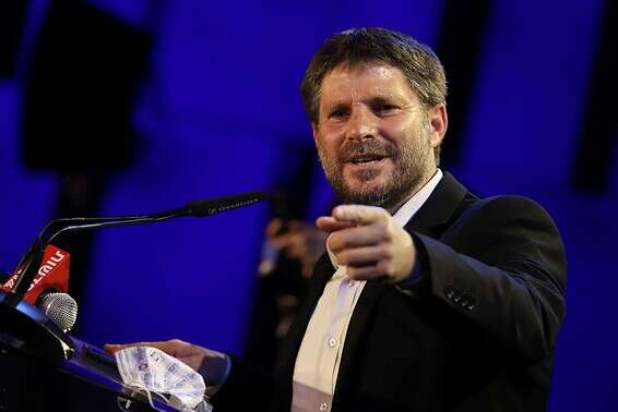 ח"כ בצלאל סמוטריץ' בערב הבחירות, לפני כשבועיים // צילום: יהונתן שאול