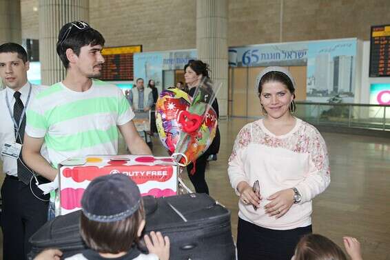 כך הם נראו לפני שמונה שנים. ג'קי וישראל אזולאי// צילום: שוקה כהן