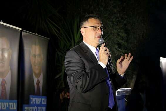 גדעון סער בכנס של תקווה חדשה, הערב // צילום: לירון מולדובן