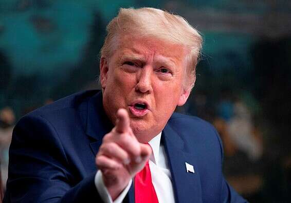 הצו שנחתם בתקופתו יבוטל? נשיא ארה"ב לשעבר דונלד טראמפ // צילום: איי.אף.פי