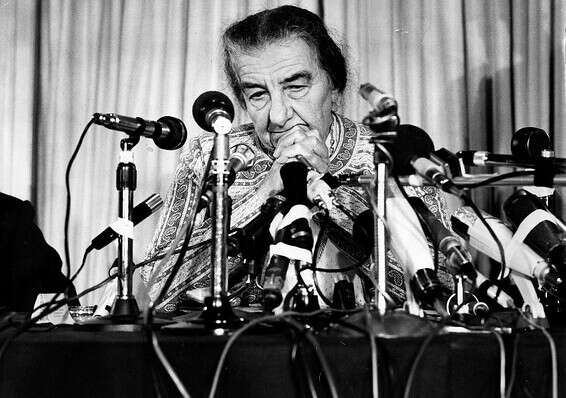 גולדה מאיר // צילום: Hulton Archive