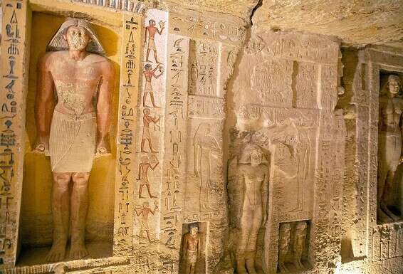 שימוש ספרותי. חרטומים בקהיר // צילום: אי.פי