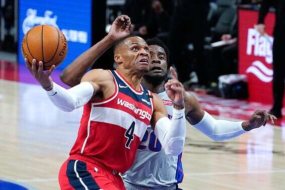 ווסטברוק. "משחק מחורבן" // צילום: AP