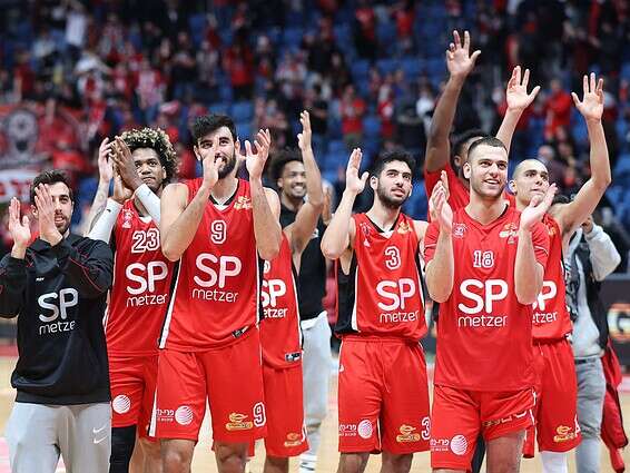 הפועל תל אביב חוגגת, הערב בארנה // צילום: דני מרון