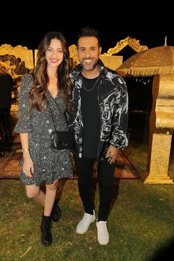 נראים מצויין. דודו אהרון ונטלי לוי // צילום: רפי דלויה