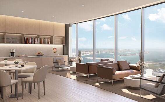 1,209 סוויטות יוקרתיות עם נוף מרהיב // הדמיה: TFG