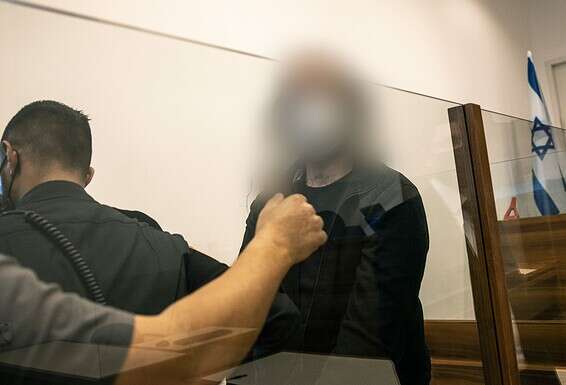 האב החשוד בדיון בבית המשפט