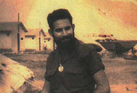 סמל שמעון קניגסבוך ז"ל. אשתו, עדנה, היתה בהיריון מתקדם כשנהרג