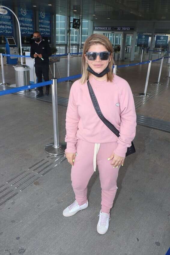 ליידי אין פינק. ג'קי אזולאי // צילום: ניר פקין