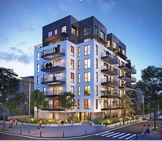 פרויקט לואי מרשל 41  // הדמיה: evolve media