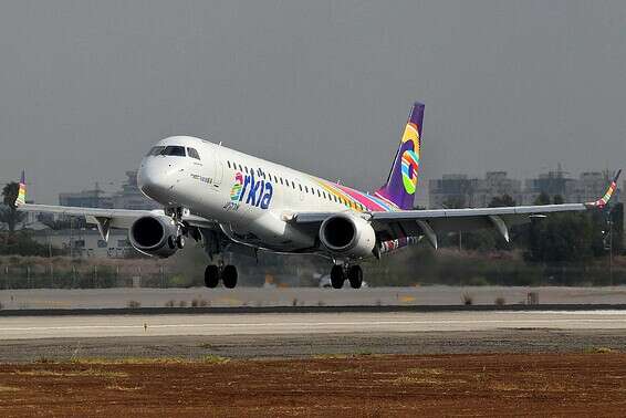 "נחזיר כבר בשבוע הבא טייסים ודיילות". מטוס ארקיע // צילום: קוקו