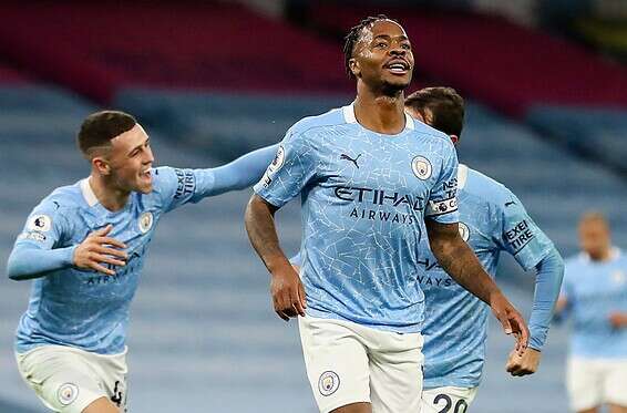 סטרלינג. כבש את השער היחיד במשחק בדקה ה-23 // צילום: אי-פי