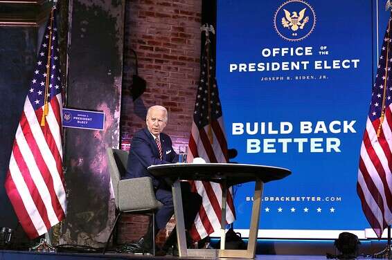 ביידן התייחס לתוצאות ניסוי לחיסון הקורונה // צילום: אי.אף.פי
