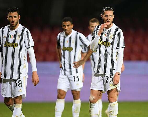 שחקני יובה בהלם, הערב בבנוונטו // צילום: Gettyimages