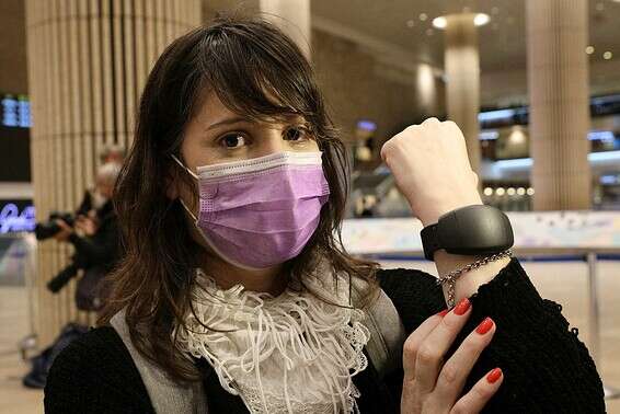 "גם לציבור יש אחריות". הצמיד האלקטרוני // צילום: קוקו