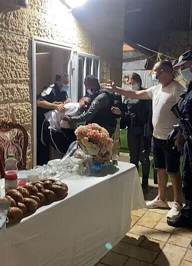 החתונה בגבעת זאב שעוררה סערה // צילום: משה עבאדי