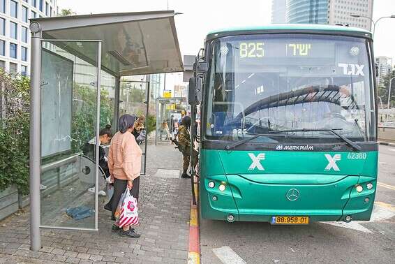 האוטובוסים הבינעירוניים יחזרו לפעול גם בסוף השבוע // צילום ארכיון: יהושע יוסף