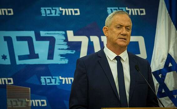 שר הביטחון בני גנץ // צילום: אורן בן חקון