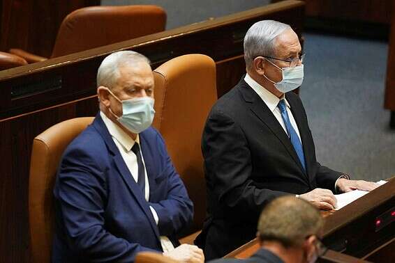 ראש הממשלה בנימין נתניהו במשרדו בירושלים, ביוני // צילום: אוליביה פיטוסי, פלאש 90
