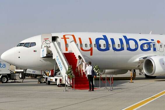 פליי דובאי אמורה להתחיל להפעיל טיסות מסחריות כבר ב-26 בנובמבר // צילום: רויטרס