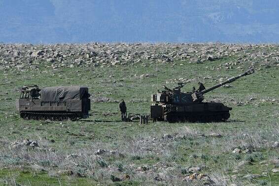 כוחות צה"ל ברמת הגולן, בחודש שעבר // צילום: אייל מרגולין, ג'יני