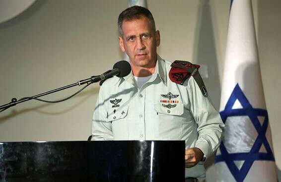 הרמטכ"ל אביב כוכבי, בשנה שעברה // צילום: גדעון מרקוביץ'