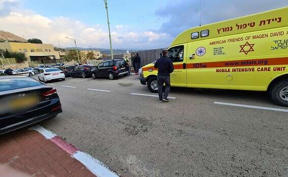 זירת הרצח בבנימין // צילום: דב שחור/ תיעוד מבצעי מד"א