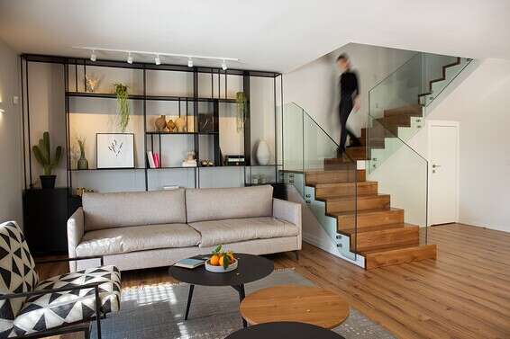 עיצוב פנים: דור ברזילי ורות סיקורסקי //צילום: סיון אברג'יל