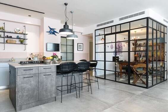 משרד אקווריום - עיצוב ותכנון: שני רינג //צילום: אדריאן דודה