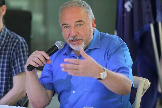 אביגדור ליברמן. "אמירה בזויה" // צילום: גדעון מרקוביץ'