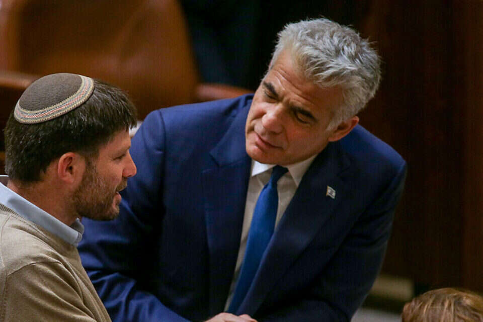סמוטריץ' ולפיד , אורן בן חקון