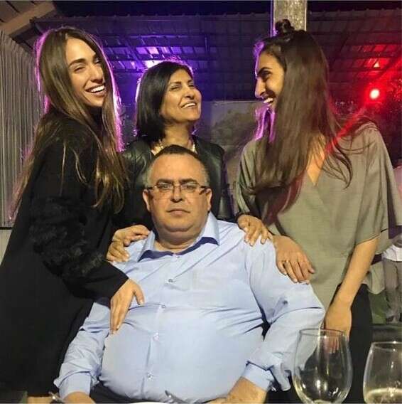 כולנו משפחה. ענבר ודוד ביטן // מתוך האינסטגרם של ענבר ביטן