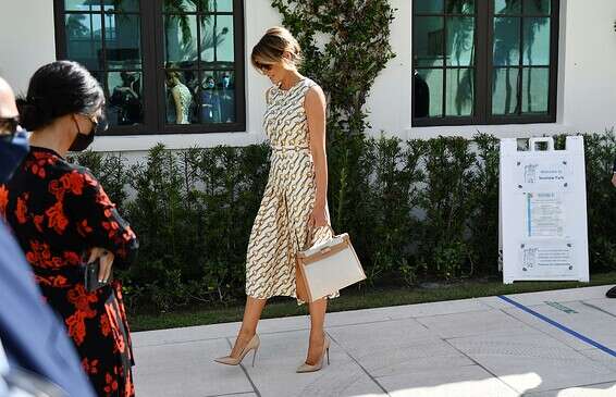 מלניה בלוק יקר מידי // צילום: AP