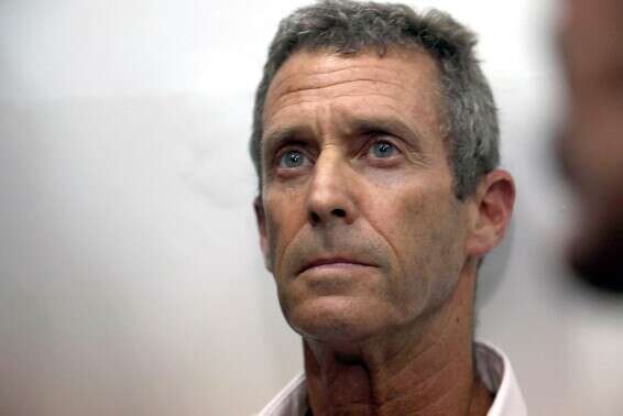 איש העסקים בני שטיינמץ בביהמ"ש בראשל"צ, ב-2017 // צילום: גדעון מרקוביץ'