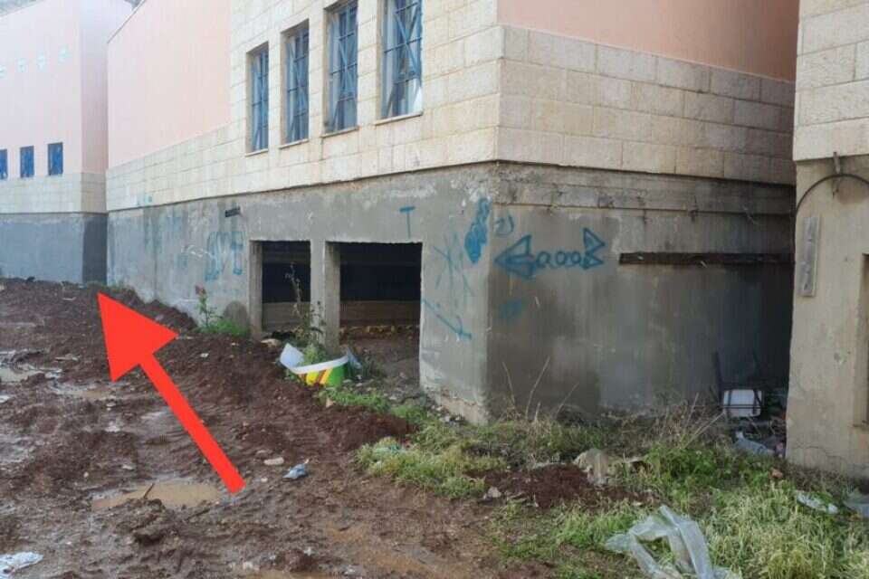 המקום שבו נמצא מטען החבלה , דוברות המשטרה