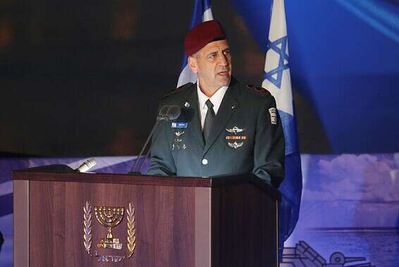 הרמטכ"ל אביב כוכבי, בחודש שעבר // צילום: הרצל שפירא