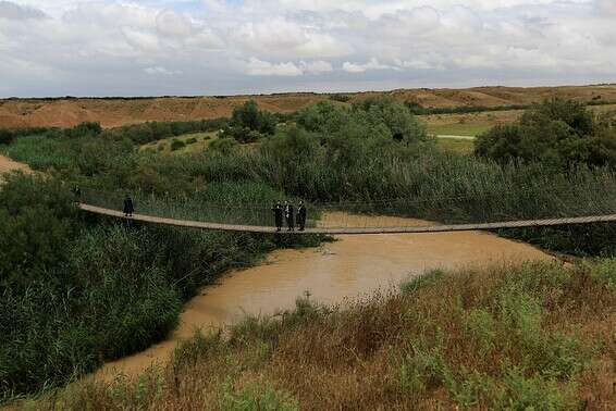 נחל בשור סמוך לקיבוץ צאלים