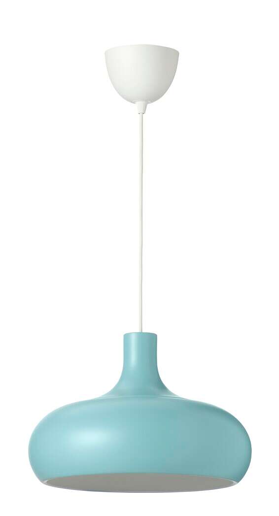 גוף תאורה תלוי שחוץ מאור, יכניס גם כתם צבע לחלל, איקאה